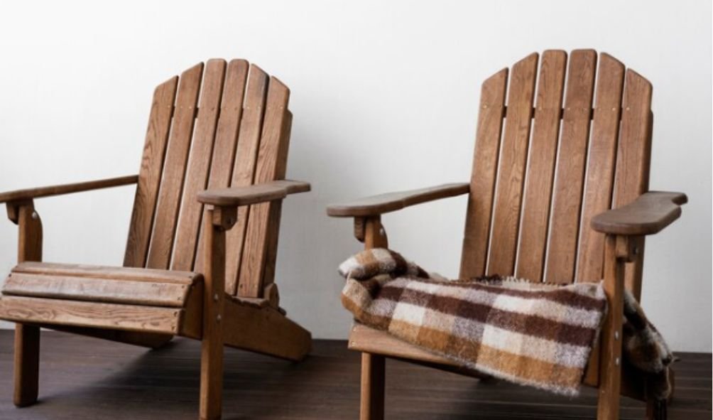 handcrafted wooden chair