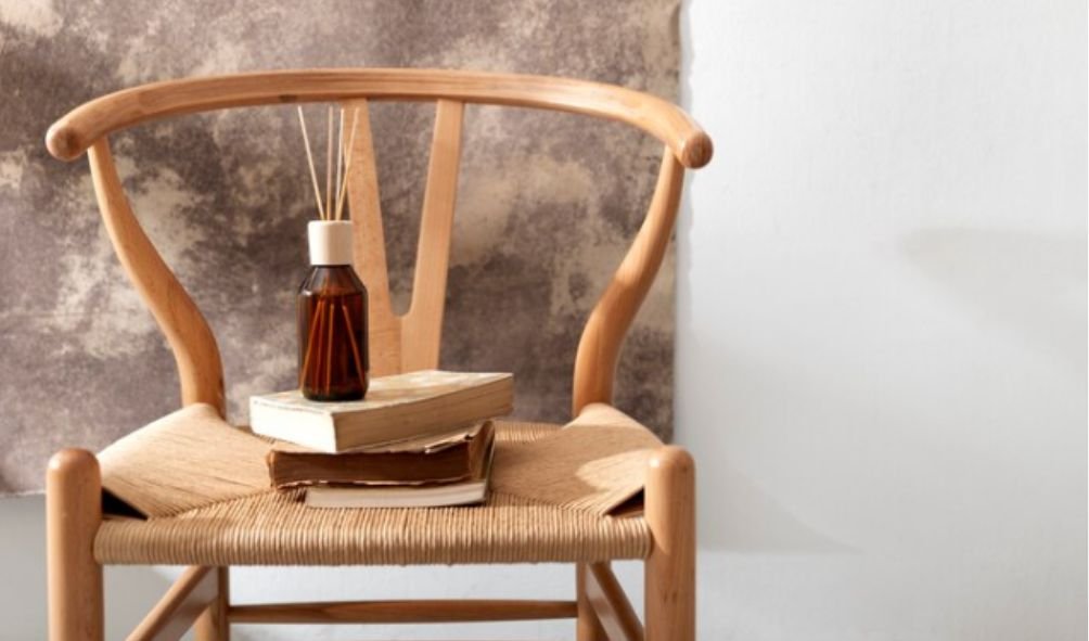 handcrafted wooden chair